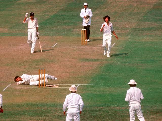 69 tests and missed 64 tests. He was also hit/injured many times. Infact before he came back into the Indian team in 1982 to play against Pak, he had fractured his skull when he tried to hook Richard Hadlee. He was once hit wicket off Rodney Hogg.. 