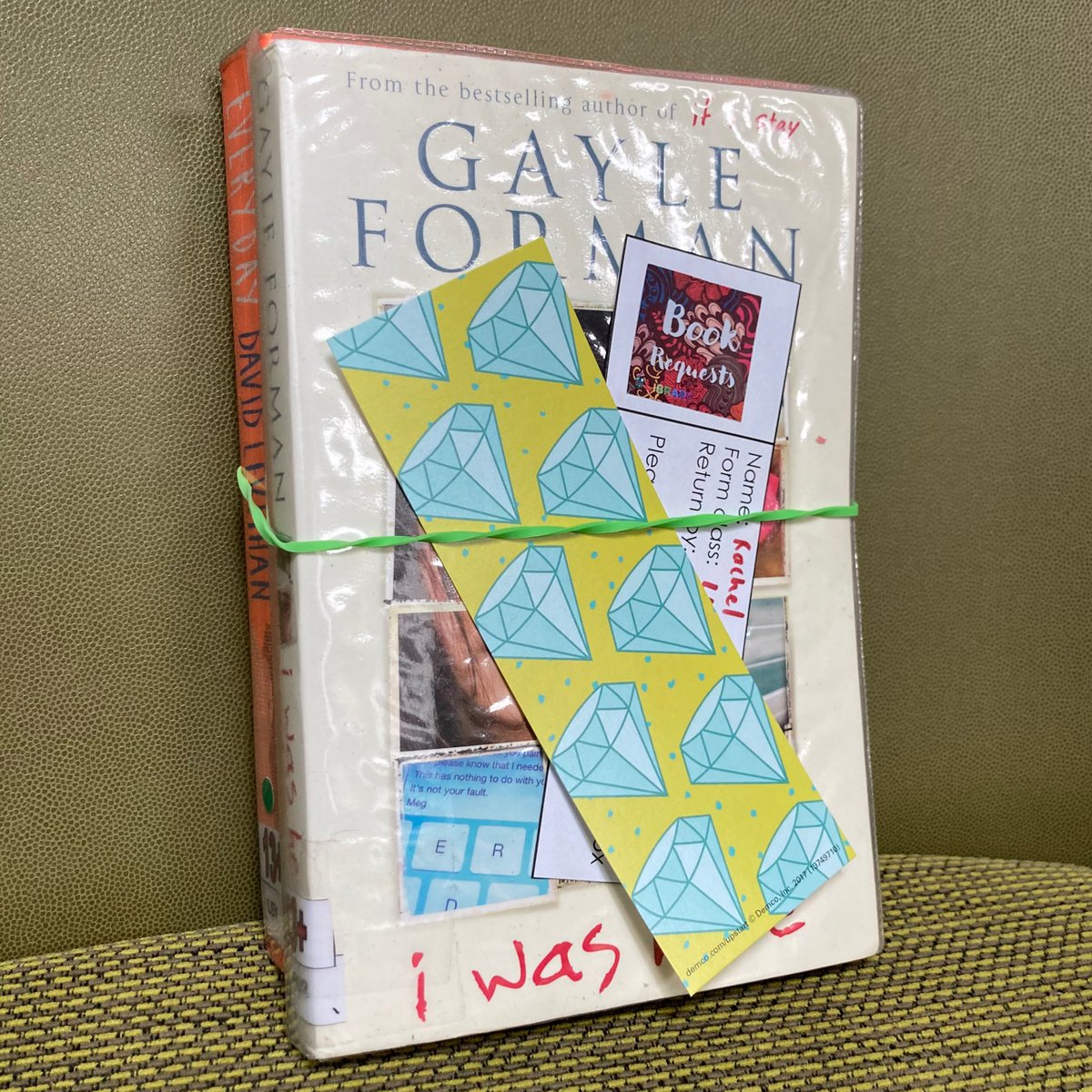 Library_Strath's tweet photo. Our #BookRequests system is up &amp; running. Here are #books by @bethg, @lisa_letters, @gayleforman &amp; @loversdiction on their way to readers with fresh #bookmarks, too! Pupils &amp; staff should visit the link in the bio for more info. #reading #schoollibrary #encourage #empower #excel https://t.co/DzfVMkqTEu