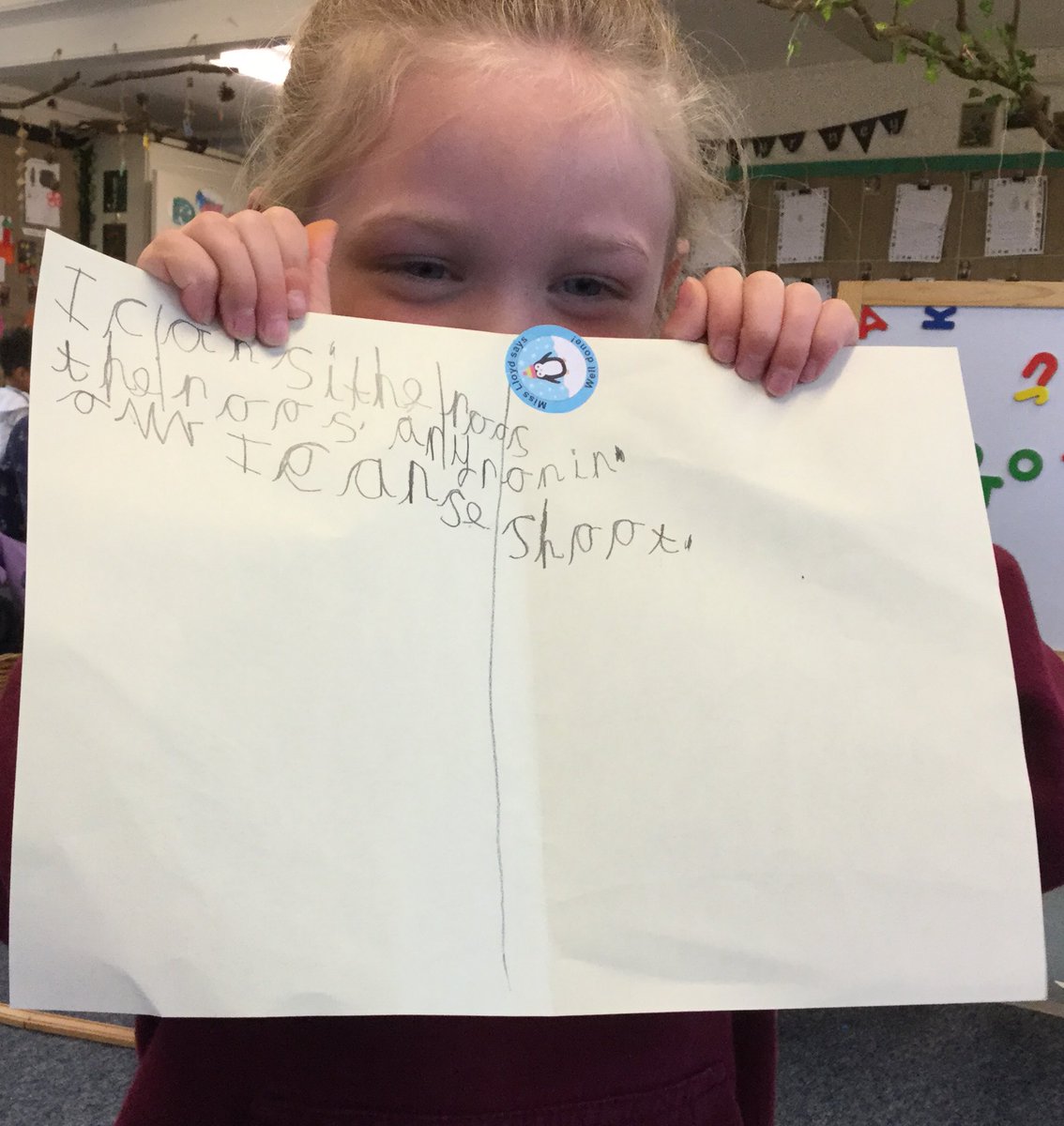 LittleLeighSch's tweet image. We are so excited to see some shoots growing! #eyfswriting @LiteracyCounts1 #eyfs