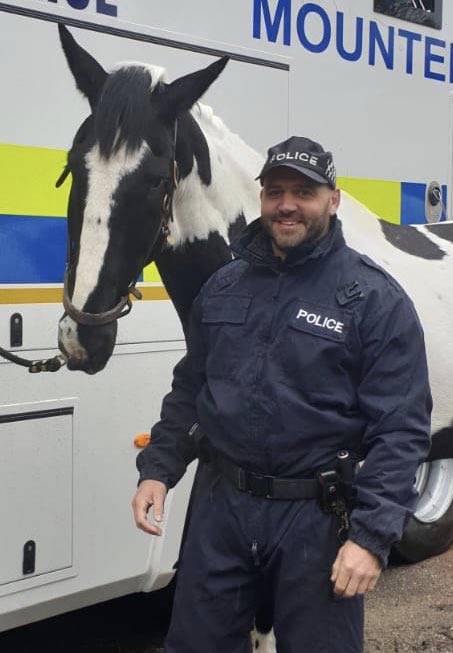 7. We saddled back up and set out on patrol. Though he was still on his toes the talk and lesson had been learned. We finished on a much more relaxed high. Though on face value it looks like just a day out for mounted, I’ve learned a MASSIVE amount about keeping us both safe.