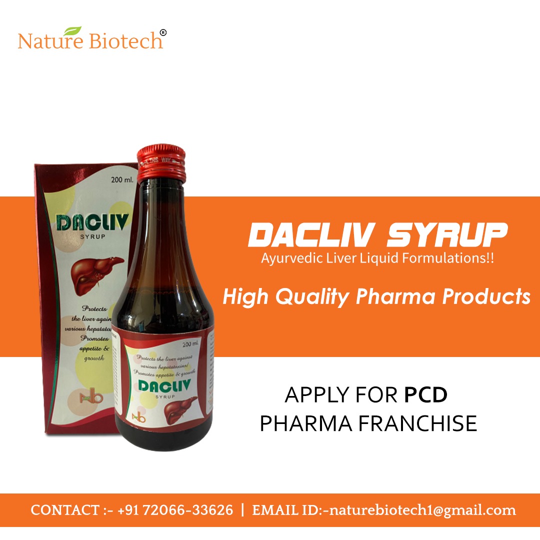 Nature Biotech (@nature_biotech) on Twitter photo DACLIV Syrup - Ayurvedic liver liquid formulation
๐๐๐ ๐๐ก๐๐ซ๐ฆ๐ ๐
๐ซ๐๐ง๐๐ก๐ข๐ฌ๐
๐๐จ๐ง๐ญ๐๐๐ญ:
๐ +91-7206633626, 01732-243626
๐ฉ Naturebiotech1@gmail.com
#Nature_biotech #PCD_pharma_franchise #pharmaceuticals #success #team_work #Good_network #Pharma_company DACLIV Syrup - Ayurvedic liver liquid formulation
๐๐๐ ๐๐ก๐๐ซ๐ฆ๐ ๐
๐ซ๐๐ง๐๐ก๐ข๐ฌ๐
๐๐จ๐ง๐ญ๐๐๐ญ:
๐ +91-7206633626, 01732-243626
๐ฉ Naturebiotech1@gmail.com
#Nature_biotech #PCD_pharma_franchise #pharmaceuticals #success #team_work #Good_network #Pharma_company