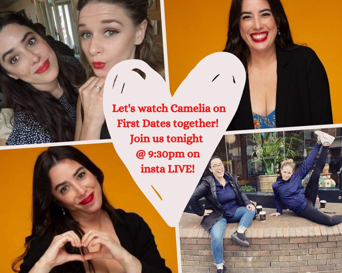 Ok for real this time!!! Join us on the wejustmet.pod instagram LIVE as we watch @CameliaLR on #firstdatesirl !!! @KSchagunn #firstdates #rte2 #newandnoteworthy #podcast #podcasters