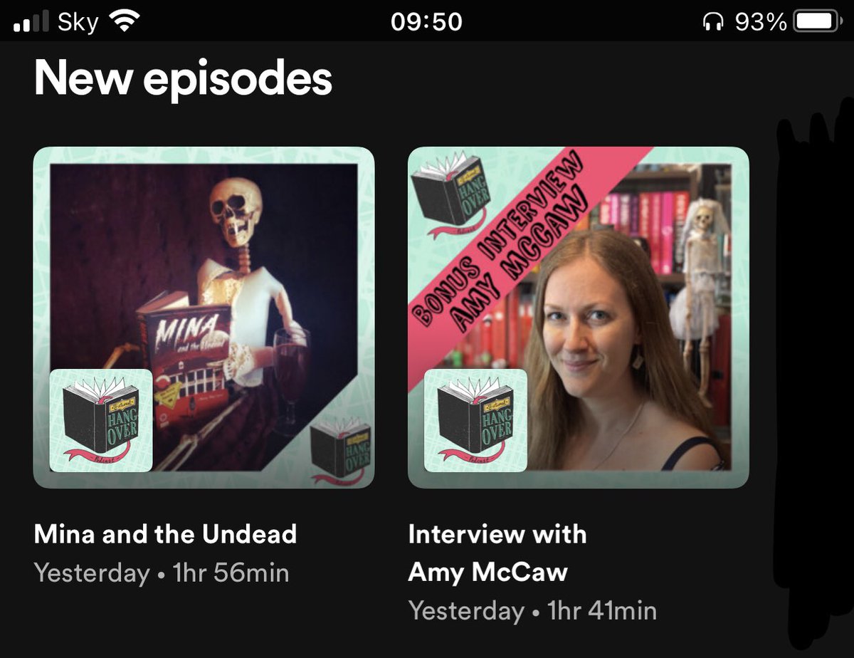 It’s always fun opening up Spotify and seeing something you helped create. #WomenWhoPodcast #Spotify #Podcast #MinaAndTheUndead #TeamMina @fictionalhangov @ridiculousmanda @YAundermyskin @Spotify 

🔗 open.spotify.com/show/09XJtaTjk…