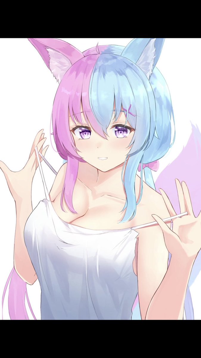 1年前のオリジナルのキツネ耳娘
#オリジナル 