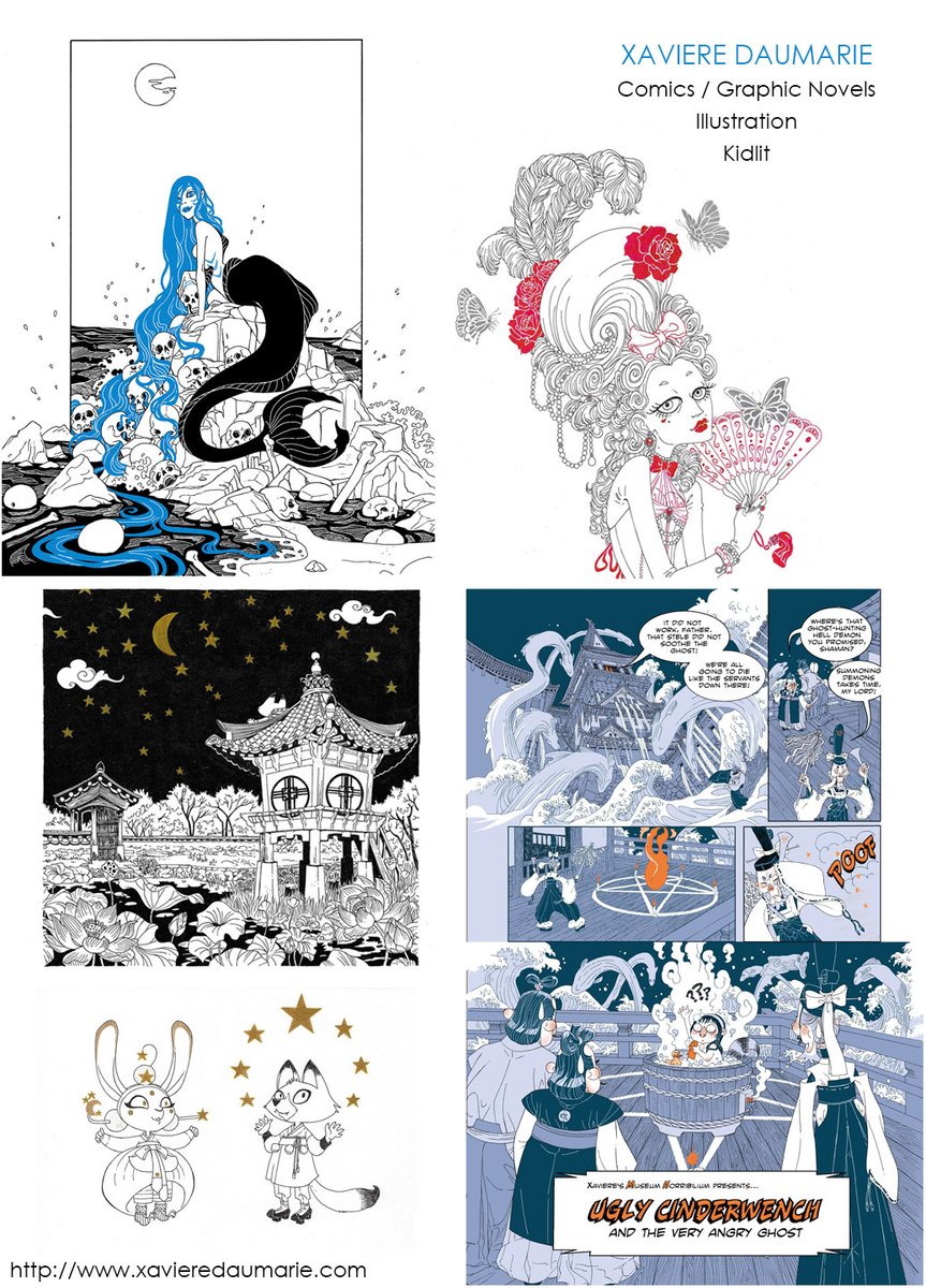 Angilram's tweet image. I'm Xaviere, illustrator, comic book artist, character+creature designer. Spectrum Award Nominee. I live&amp;amp;breathe fantasty, costumes, and creepy but cute things. MG/YA/Adult
xavieredaumarie.com
xaviere.daumarie@gmail.com
#kidlit #kidart #comics #illustration #characterdesign