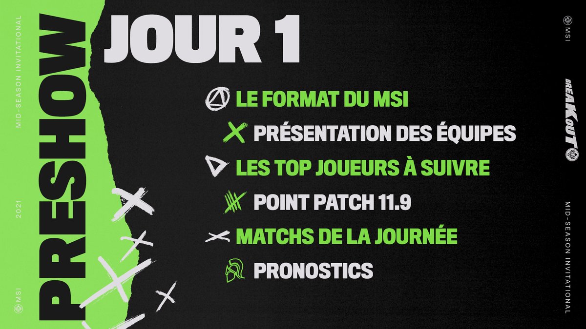 OGTVLoL's tweet image. Premier LIVE du #MSI2021 lancé ! 🚨

On démarre avec un Preshow grand format. 🙌

📺 twitch.tv/ogaminglol