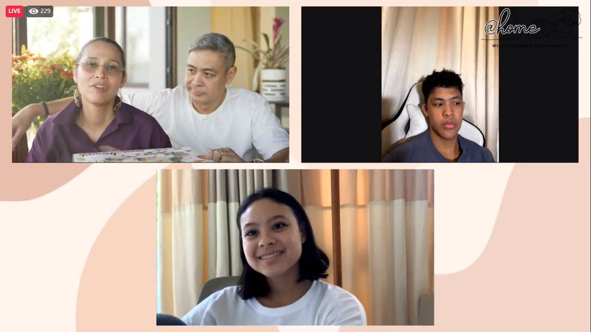 PangilinanTeam's tweet image. Thank you for joining #AtHomeWithAnthonyAndMaricel today! See you again next Thursday for another episode 🥰 

#TeamPangilinan