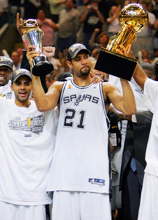 Duncan as the clear anchor of the defence from 02-08 led the Spurs to minus 6.2 defence and in the playoffs led the Spurs to a minus 5.6 defence (minus 6.6 if you exclude 06).