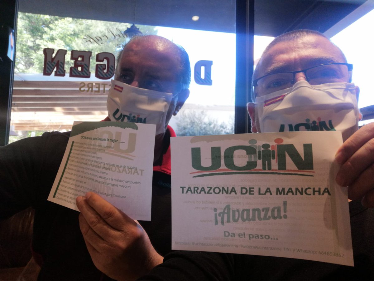 Buenos días 🤗 
Preparando nuestra primera carpa informativa de UCIN Tarazona de la Mancha 😉 
Con el coordinador Autonómico Ricardo Cutanda Perez 
UCIN Castilla La Mancha 
Ucin Madrid 
@Ucin 
#Carpa informativa de Ucin Tarazona 
#Programa 
#Funciona 
#Avanza 
Feliz día 🤗