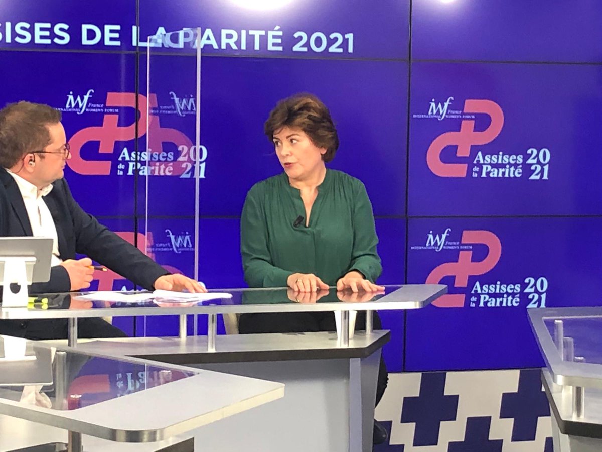 Blandine Thibault Biacabe - DRH de <a href="/lorealfrance/">L’Oréal Groupe en France</a> témoigne d'un véritable engagement des équipes pour lutter contre le #sexisme au quotidien et encourager les femmes à se projeter sur les #carrières à responsabilités et stopper les logiques d'auto-censure #AssisesDeLaParité2021