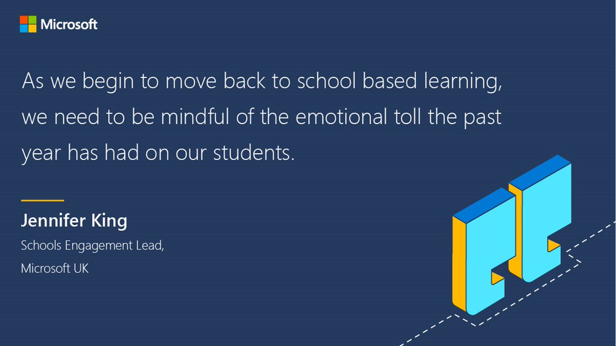 Register for Microsoft's ConnectEd at aka.ms/ConnectEd2021 to watch yesterday's wellbeing sessions on demand or join today for a virtual field trip and important discussions on data and decision making.