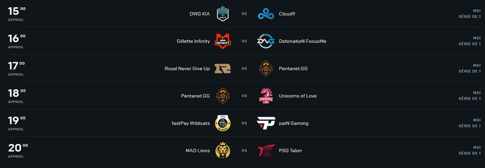 FlashLec's tweet image. Le #MSI2021 commence dans 3h 👀⚡️
@DWGKIA  vs @Cloud9 en ouverture, @MADLions_LoLEN joue à 20h contre @PSG_Talon.

Rencontres à suivre sur @OGTVLoL.