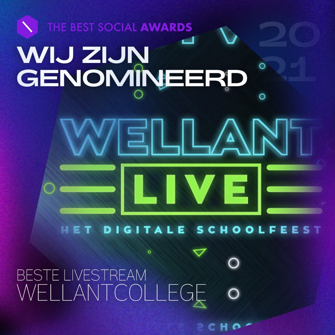 Iemand nog een flesje bubbels over? De laatste is opgegaan aan de Emerce overwinning. Ok, even zonder dollen, hier zijn we vet trots op. 🥳🥂

#TheBestSocialMedia #TheBestSocialAwards #WellantLive