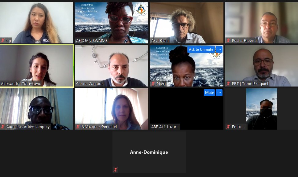 #SWAIMS family meeting yesterday with <a href="/arstmofficiel/">arstm</a> <a href="/rmuofficial/">Regional Maritime University</a> <a href="/UNODC_WCAfrica/">UNODC West & Central Africa🇺🇳</a> <a href="/InstitutoCamoes/">Instituto Camões</a> and the <a href="/SWAIMSProject/">SWAIMS: Supp't 2 #WestAfrica Int #MaritimeSecurity</a> Management Team. Plenty to report later on what's been done and what's in the offing to enhance #MaritimeSecurity in the #GulfOfGuinea. Watch this space!