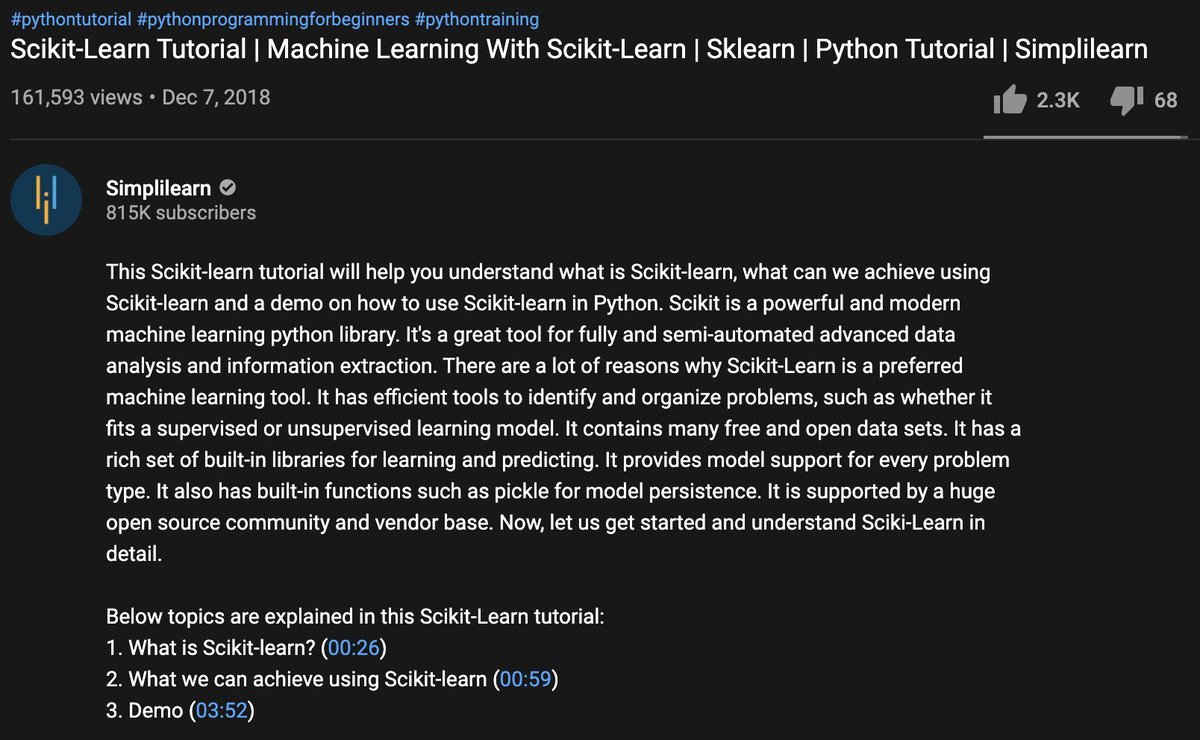 5. Numpy: 6. Decision Trees: 7. Neural Networks: 8. Scikit-Learn: 