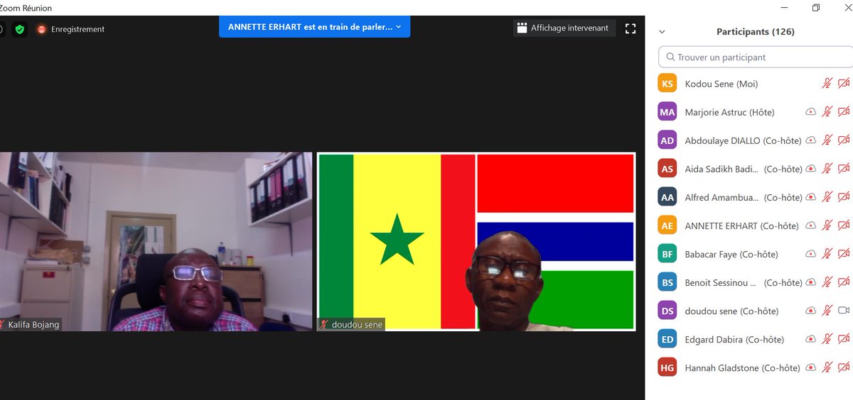 #MARCAD fellows Drs Ousmane Sy &amp; Benoit Assogba  presented some of their recent research results and discoveries that could support #Malaria #elimination during the webinar organised by Senegal and The Gambia National Malaria Control Programs 
#DELTASAfrica #worldmathsday2021