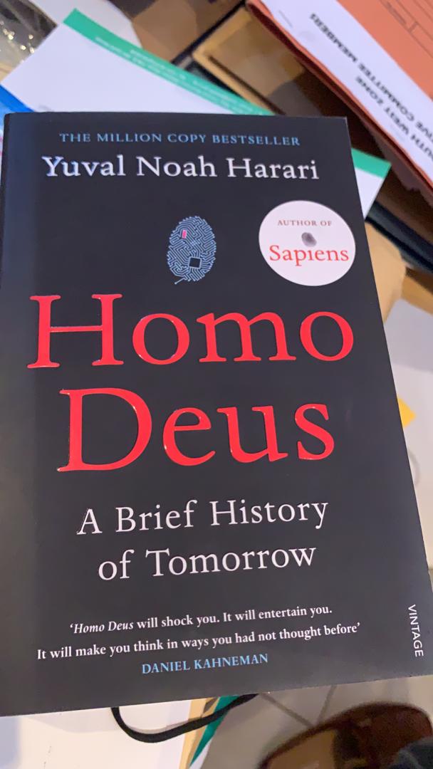 seyimakinde's tweet photo. One of my goals this year is to read more. I am currently reading Homo Deus by Yuval Noah Harari. I share my thoughts on what I am reading and lessons I have learnt in business, governance and politics in my biweekly newsletter. You can sign up here https://t.co/EoDgc3Hjdq https://t.co/FpTAo2oB6x