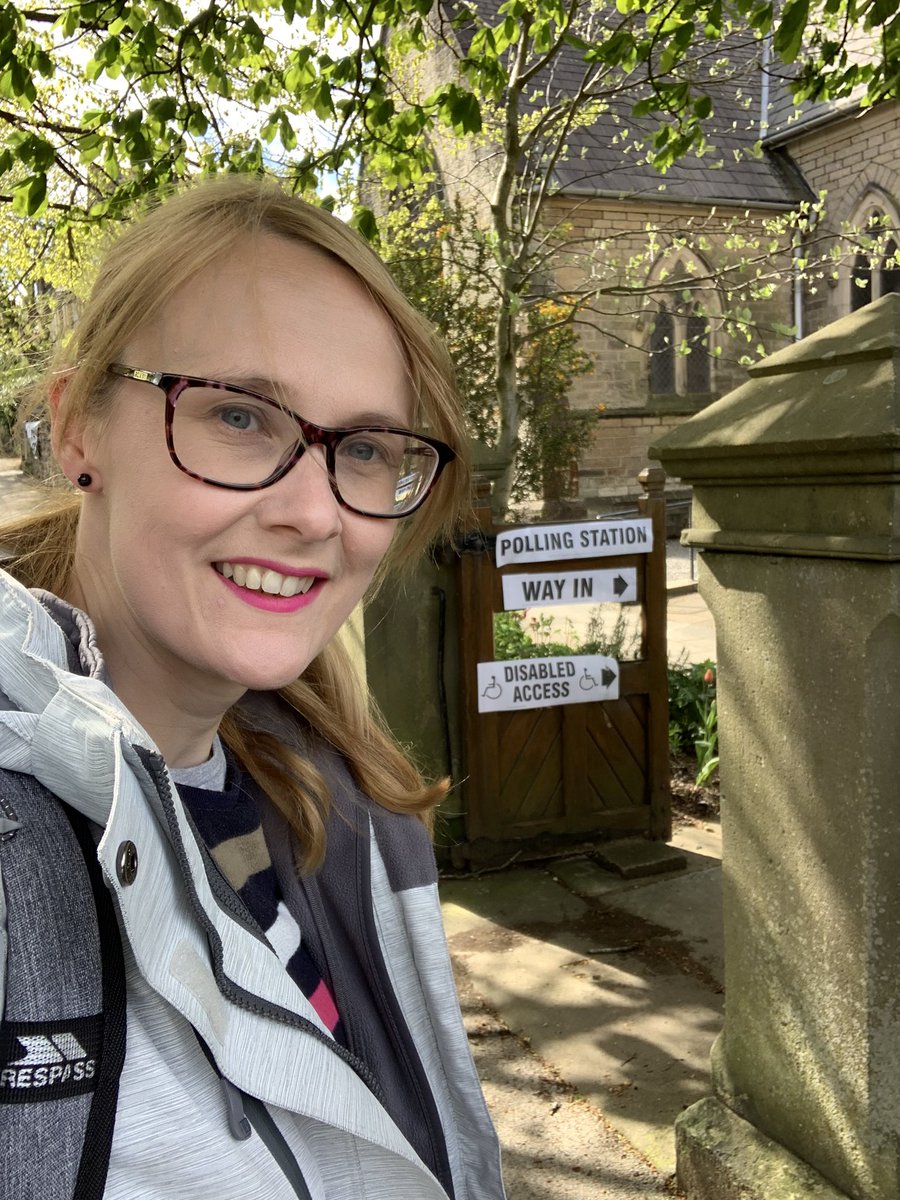 Cast both my votes for <a href="/UKLabour/">The Labour Party</a> to re-elect <a href="/LizziCollinge/">Lizzi Collinge MP</a> as County Councillor for Lancaster East and re-elect <a href="/CliveGrunshaw1/">Clive Grunshaw</a> as Lancashire’s Police and Crime Commissioner #VoteLabour #LocalElections2021