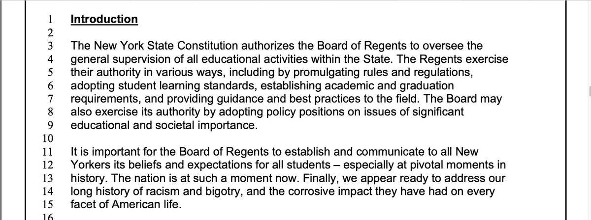 NYSED Board of Regents is about to approve a "Culturally Responsive-Sustaining Educational Framework" that perfectly illustrates what parents are up against all over this country. First, Chancellor's call to action. Note talking points that could be straight from CNN or DNC 1/