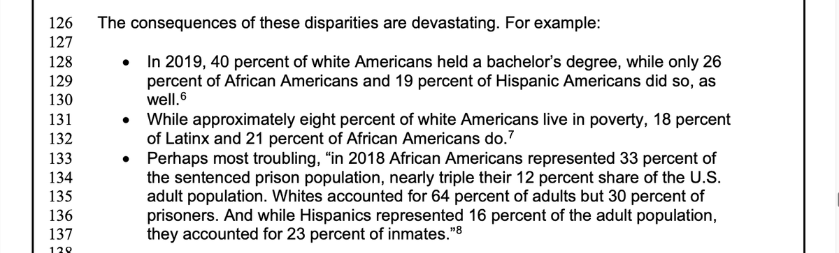 Now look at the use of statistics (and Critical Social Justice lack of empiricism) to establish the false (and oddly self-damning, but they skip right over that) premise that poor outcomes = a priori evidence of "racism," with or without overtly racist behavior. 2/