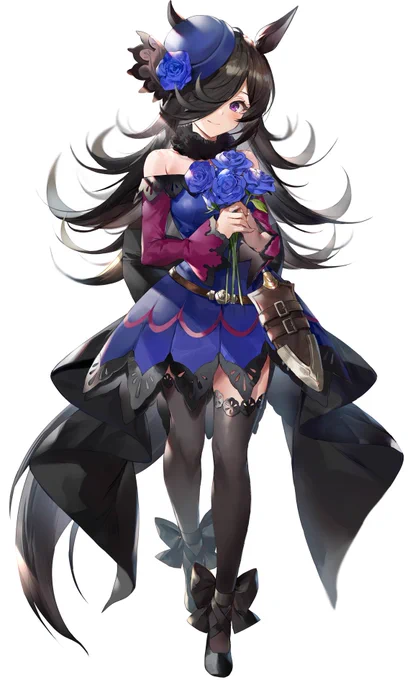 祝福の名💙ライスシャワー #ウマ娘 