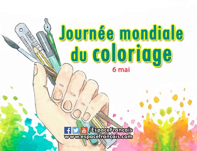 EspaceFrancais's tweet photo. #6mai 2021 : C'est la Journée du coloriage... 🎨🖌🖼
▶ +infos https://t.co/eSPKO6slcE ◀

#JournéeDuColoriage #Coloriage #WorldKidsColouringDay #KidsColouringDay #ColouringDay #Colouring #Enfants #Art #Culture #Education #Couleurs https://t.co/7prEi5Cyx2