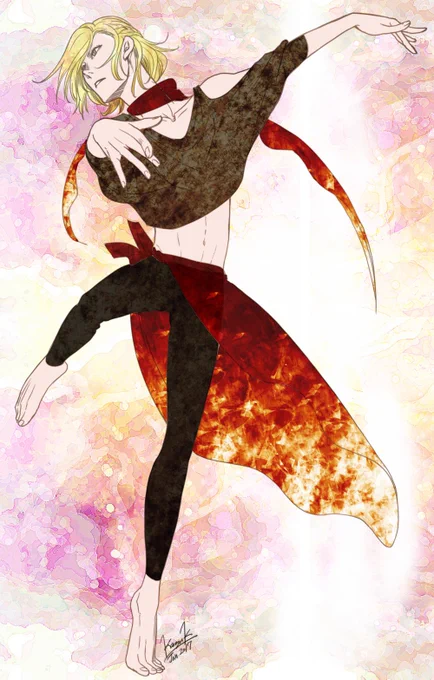 ダンスするユリオ 