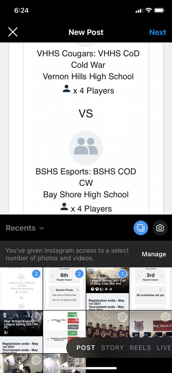 bshsesports tweet media