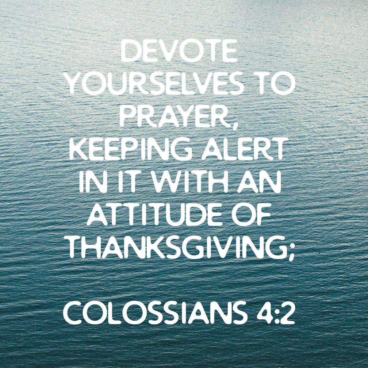 HomeInTheKeys's tweet image. Devote yourselves to prayer, keeping alert in it with an attitude of thanksgiving;
Colossians 4:2 NASB1995

bible.com/bible/100/col.…