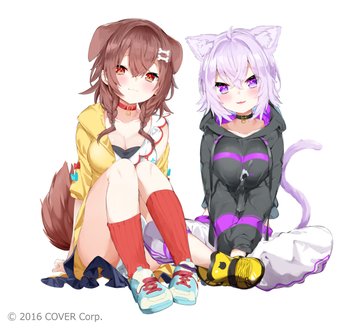 猫又おかゆ デザイナーによるイラスト ホロライブ非公式wiki