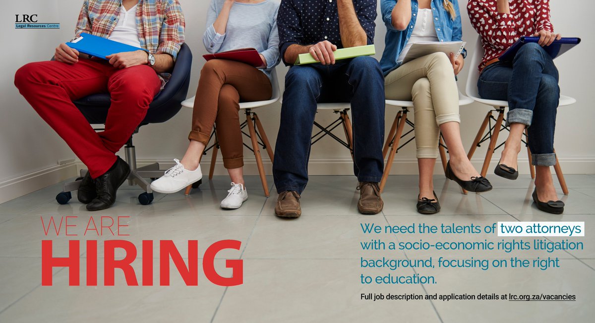 Are you an attorney with a passion for education-related legal matters? Come work with us to ensure the right to education for all. Full job details: bit.ly/2RkMH1q