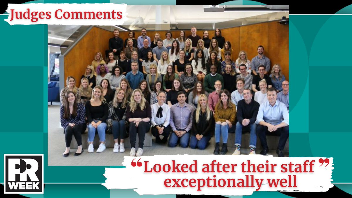.@Citypress is the winner of PRWeek's Best Places to Work – Employee Support During COVID-19 category, a new one for 2021. Congratulations! buff.ly/3elnnBp <a href="/CharlesTatt/">Charles Tattersall</a>