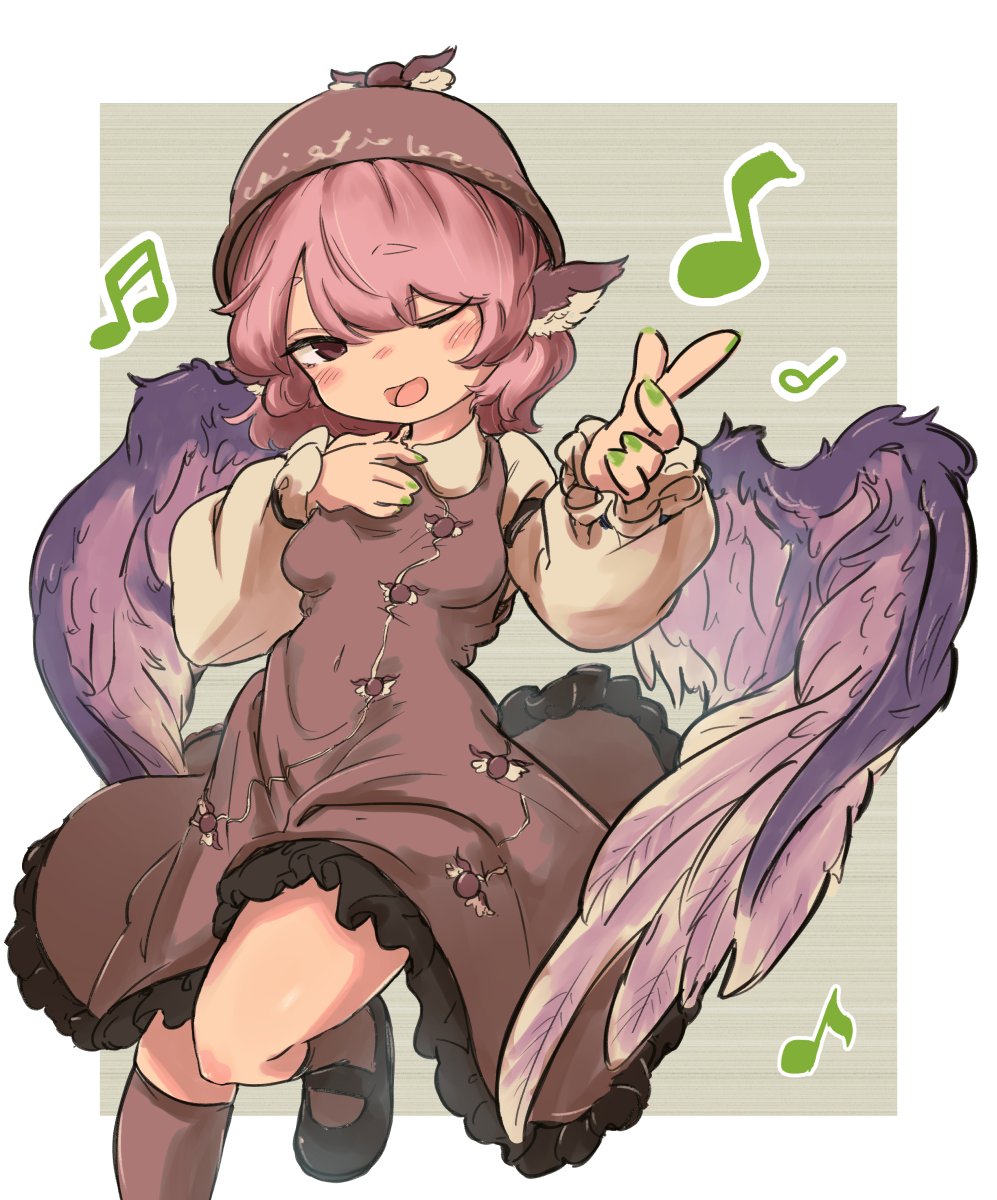 ミスティア・ローレライ 「みすち 」|うぃすのイラスト