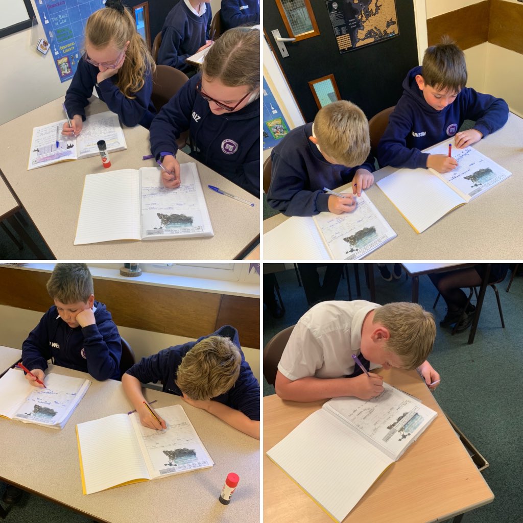 class6_mill's tweet image. We have found tracing paper overlays very useful this morning to up-level our work. 😁 #themillenglish #year6