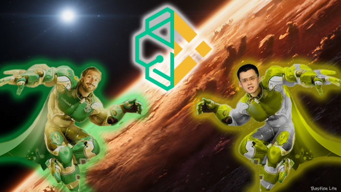 BDraginkilled's tweet photo. [Fr] Seul on va plus vite, ensemble on va plus loin !
[Eng] Alone we go faster, together we go further !

Quand des super héros s'associent, les communautés s'associent elles aussi 🚀🥳
@Cyrus_Fazel , @alex_fazel, @AnthoLGSB, @cz_binance 
 #WeAreSwissborg , #CHNB #SwissBorg https://t.co/cSYKYsh2ru
