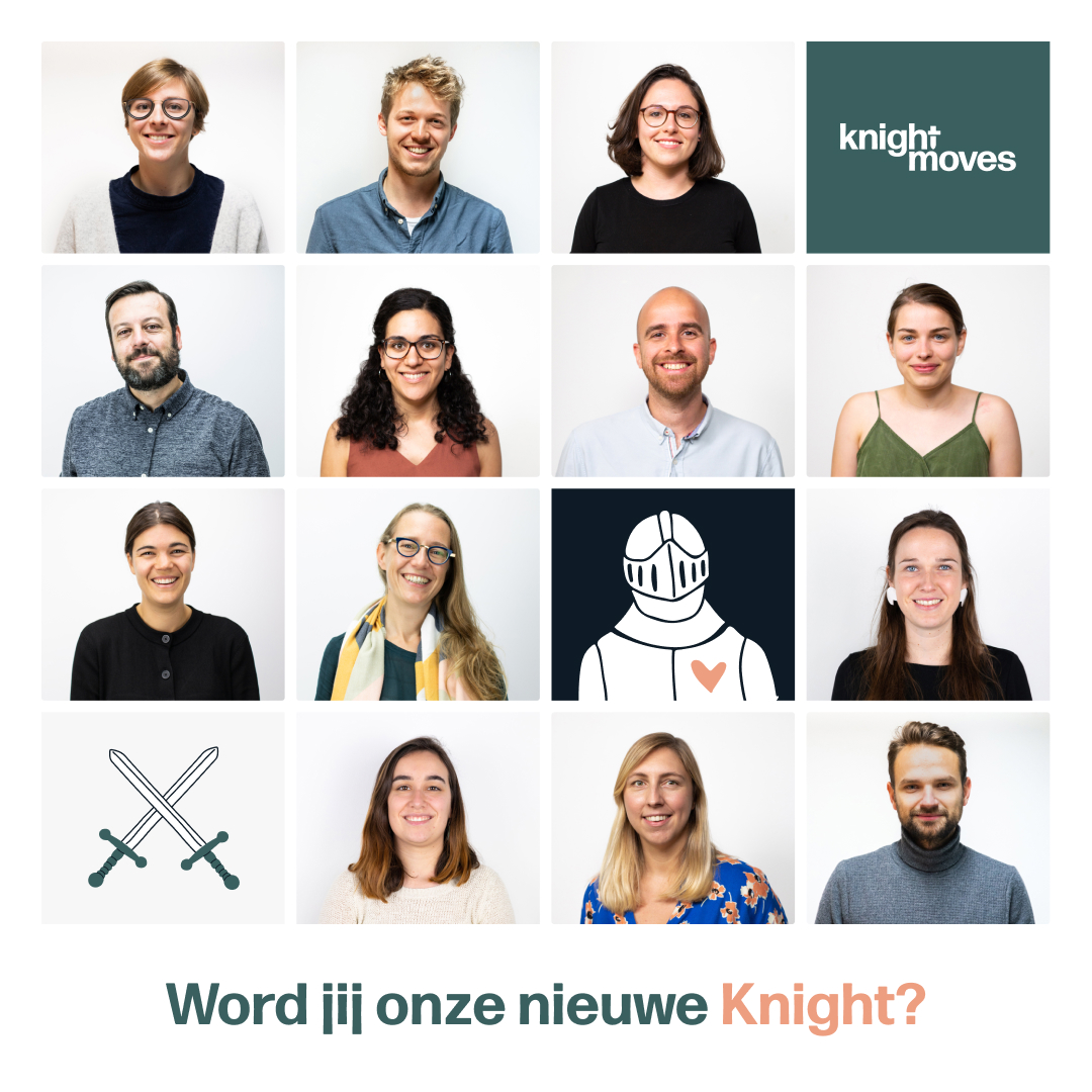We zoeken nieuwe collega's! ⚔️

Heb jij een passie voor uitdagende service design trajecten en zit mens-centraal innoveren in jouw bloed?
Solliciteer nu als Knight voor een zitje aan onze ronde tafel!💪

Meer info op onze website: knightmoves.be/careers?career…

#servicedesign #vacature