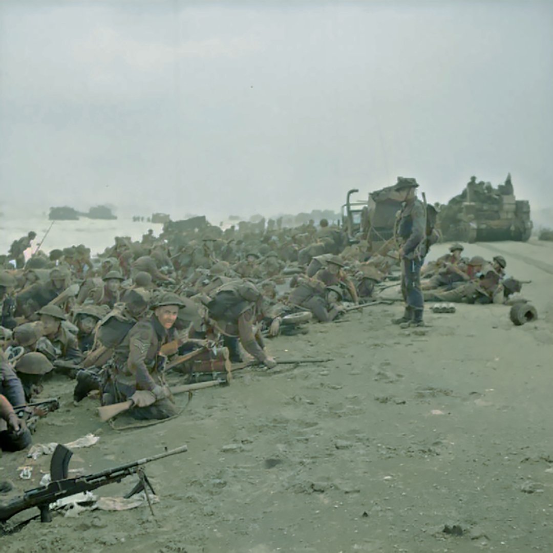 SSAFA's tweet photo. Today, we mark the 77th anniversary of #DDay and remember all those who fought for our freedom on 6 June 1944, and those who gave their lives. #LestWeForget #DDay77 https://t.co/cXR5cewYmh