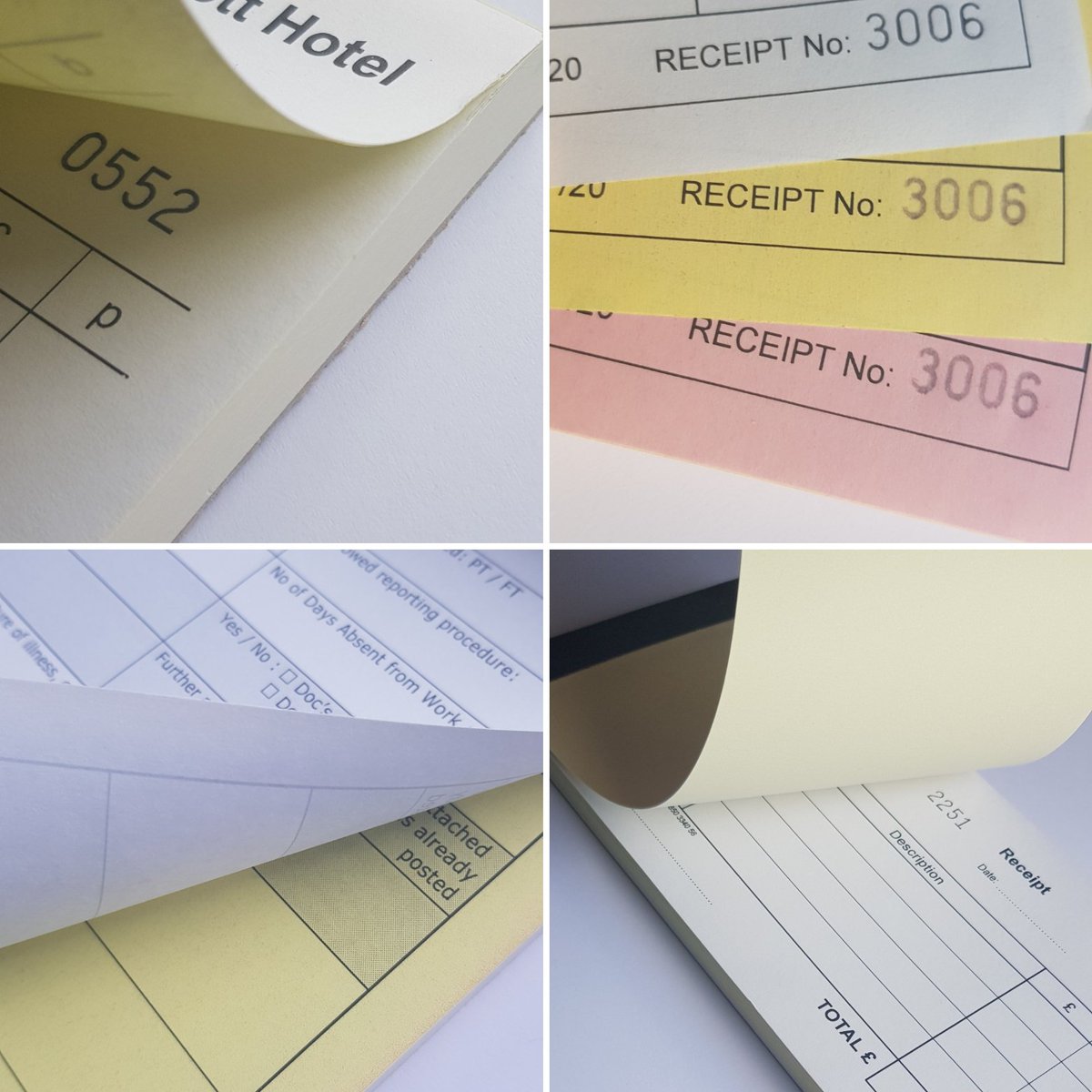 MDPrintShop1's tweet photo. We Print Custom NCR Sets, Pads and Books. Shop online today. FREE Delivery UK Mainland.
https://t.co/l9CbpavzWl
#NCRPrinting #NCRForms #ncrpads #ncrbooks #ncrsets #invoices #receipts #transferforms #accidentforms #worksheets #timesheets #nefollowers #customprint #bespokeprinting https://t.co/926Dml5myk