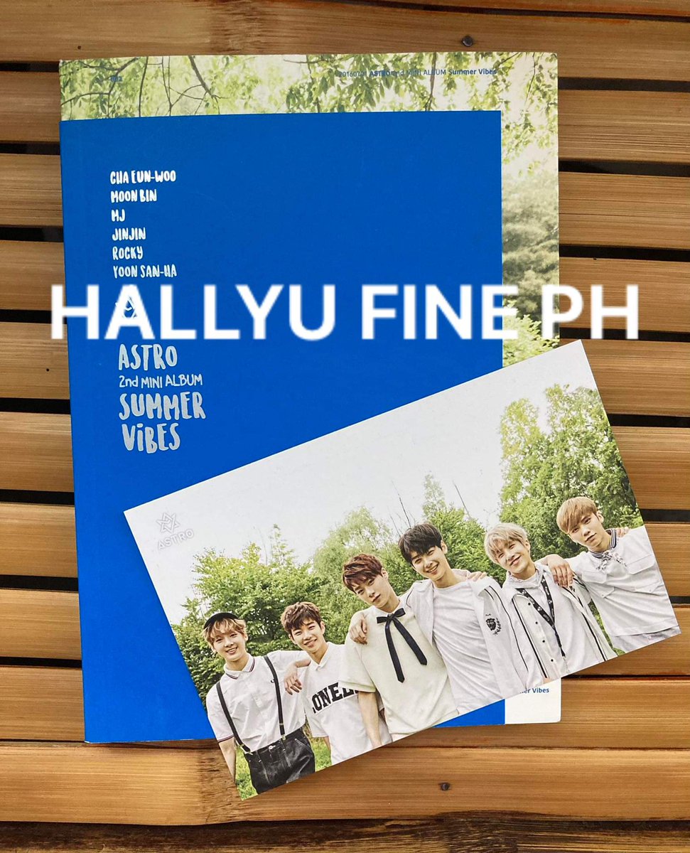  #HFPHOnhand SALEASTRO Summer Vibes unsealed PB+CD+postcard only P750 + LSFOriginal price: P800Item code: AST-SV-01, AST-SV-02tags: lfb wts ph only onhand