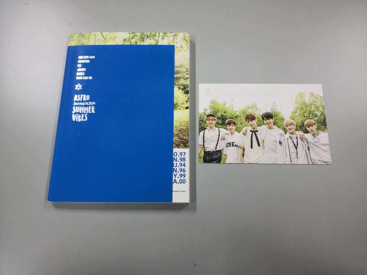  #HFPHOnhand SALEASTRO Summer Vibes unsealed PB+CD+postcard only P750 + LSFOriginal price: P800Item code: AST-SV-01, AST-SV-02tags: lfb wts ph only onhand