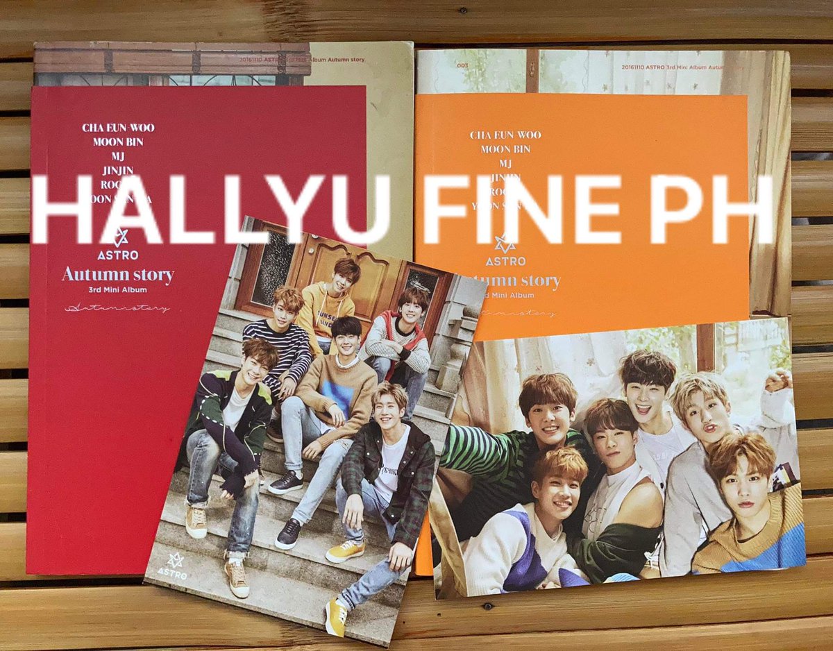  #HFPHOnhand SALEASTRO Autumn Story unsealed PB+CD+postcard only P750 + LSFOriginal price: P800Item code: AST-AS-01, AST-AS-02tags: lfb wts ph only onhand