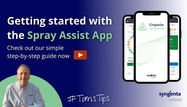 Have you watched our step-by-step guide to using our new Spray Assist App? Tom Gartland walks us through the key steps including: 
- Adding sprayer 
- Selecting nozzles  
- Understanding spray forecast 
And much more! 
WATCH NOW - youtu.be/8-MgJjJRDQ8
 #TomTips #SprayAssist