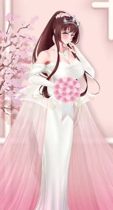 この頃で一番縦長の絵
 #艦これ #大和 