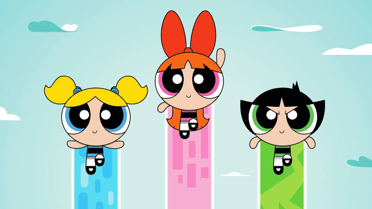 It's crazy how their hair color, shirt color matches with the powerpuff girls characters. namjoon as blossom, hobi as bubbles and yoongi as buttercup...it's really crazy! Rapline also saving the world!