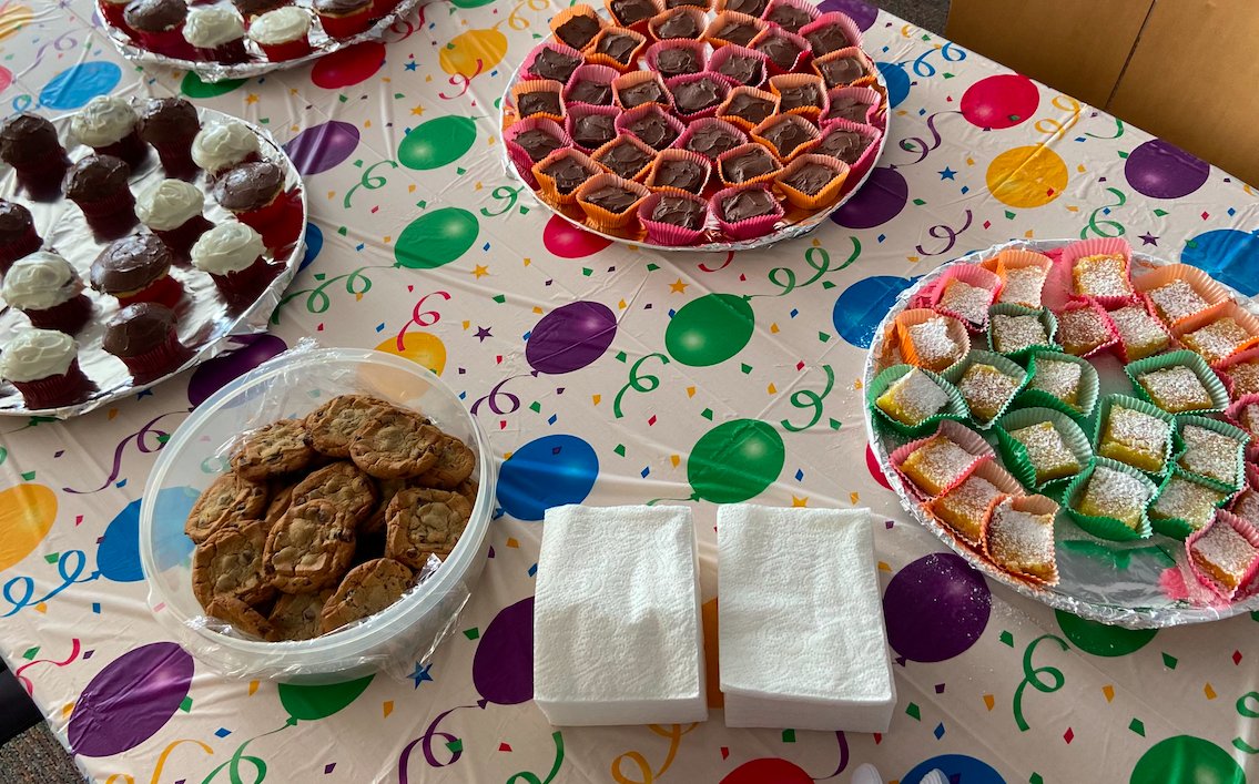 Once again we will say it...Harrison has the best administrative assistant! She surprised the staff today with all these great goodies! Thank you, Terry! We thank you and appreciate you! #HarrisonRocks