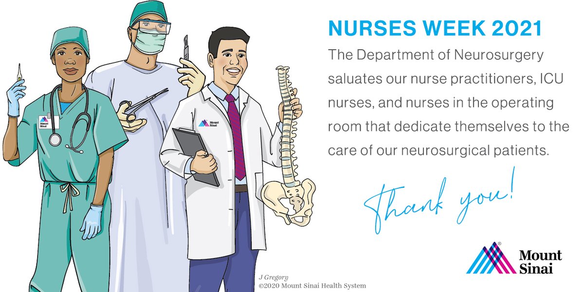 Mount Sinai Neurosurgery (@mountsinaineuro) on Twitter photo Happy #NursesWeek! <a href="/MountSinaiNeuro/">Mount Sinai Neurosurgery</a> salutes our NPs, ICU nurses, and OR nurses for their dedication to the care of our neurosurgical patients. Celebrating them and all of the other #nurses out there during #NursesWeek2021! <a href="/MountSinaiNYC/">Mount Sinai Health System</a> <a href="/MountSinaiNurse/">Mount Sinai Nurse</a> Happy #NursesWeek! <a href="/MountSinaiNeuro/">Mount Sinai Neurosurgery</a> salutes our NPs, ICU nurses, and OR nurses for their dedication to the care of our neurosurgical patients. Celebrating them and all of the other #nurses out there during #NursesWeek2021! <a href="/MountSinaiNYC/">Mount Sinai Health System</a> <a href="/MountSinaiNurse/">Mount Sinai Nurse</a>