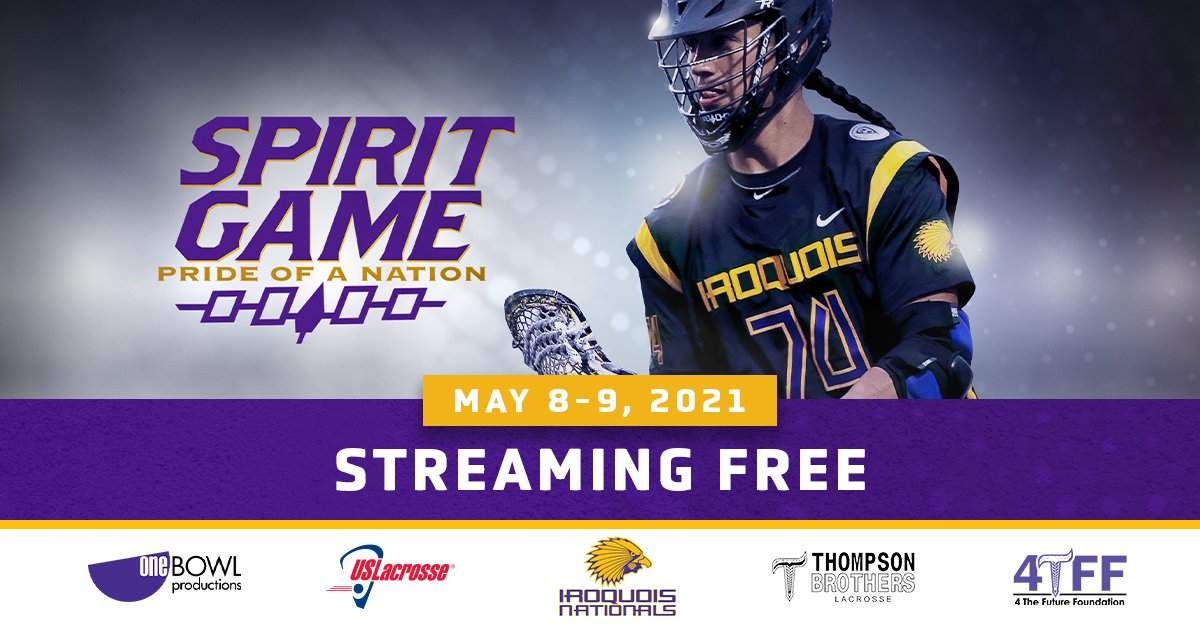 Spirit Game (@spiritgamelax) on Twitter photo <a href="/OBPfilms/">One Bowl Productions</a> is proud to partner with <a href="/USLacrosse/">USA Lacrosse</a>, the @IRQ_Nationals <a href="/ThompsonBrosLax/">Thompson Brothers</a> and 4 the Future Foundation on a free streaming experience of the award-winning documentary <a href="/SpiritGameLax/">Spirit Game</a>. Access the stream May 8-9. onebowlproductions.com/streamspiritga… <a href="/OBPfilms/">One Bowl Productions</a> is proud to partner with <a href="/USLacrosse/">USA Lacrosse</a>, the @IRQ_Nationals <a href="/ThompsonBrosLax/">Thompson Brothers</a> and 4 the Future Foundation on a free streaming experience of the award-winning documentary <a href="/SpiritGameLax/">Spirit Game</a>. Access the stream May 8-9. onebowlproductions.com/streamspiritga…