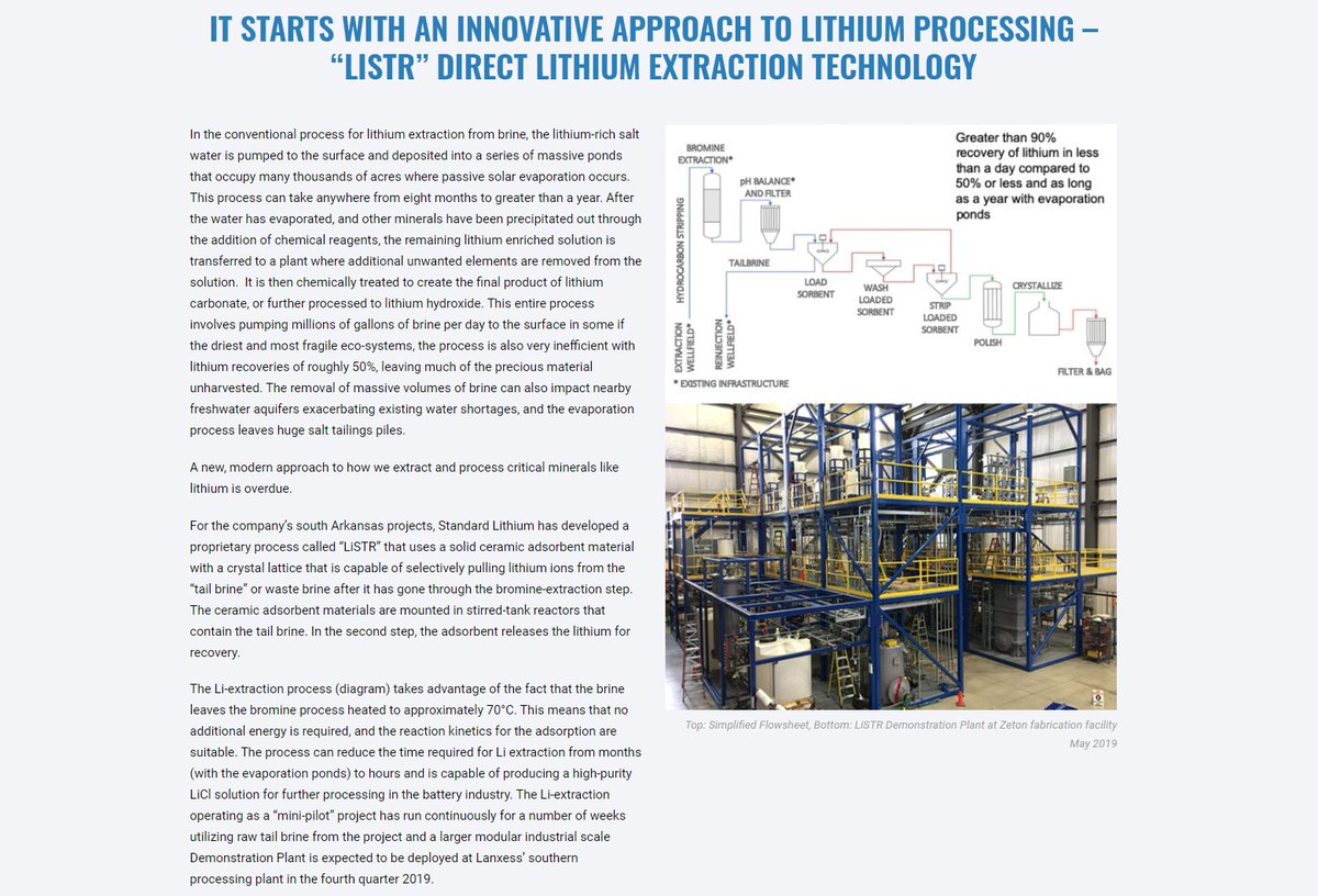 An open question is if this new method--called direct lithium extraction--can work reliably enough to produce all the lithium the United States needs. One Arkansas operation is already up and running, by company called Standard Lithium.