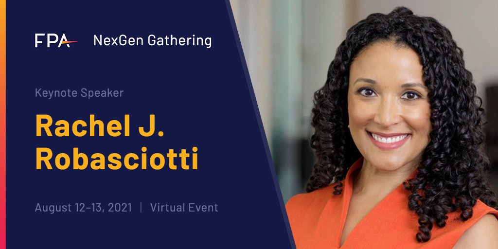 FPA NexGen (@fpanexgen) on Twitter photo Speaker Alert! 📣 We're happy to announce that <a href="/rrobasciotti/">Rachel J. Robasciotti</a> has joined our #NexGenGathering keynote speaker line-up. Learn more about her August 12 session on #sociallyresponsibleinvesting.
bit.ly/3nS3OUL
#SRI #FinancialPlanning Speaker Alert! 📣 We're happy to announce that <a href="/rrobasciotti/">Rachel J. Robasciotti</a> has joined our #NexGenGathering keynote speaker line-up. Learn more about her August 12 session on #sociallyresponsibleinvesting.
bit.ly/3nS3OUL
#SRI #FinancialPlanning