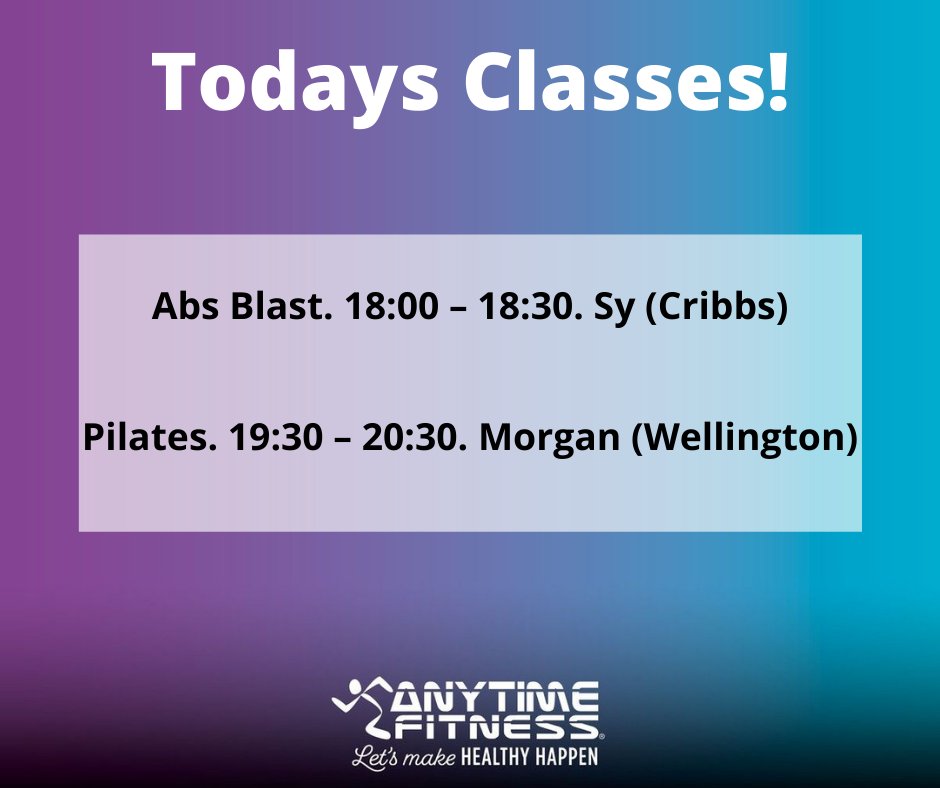 ATFExeter's tweet image. Exclusive to Anytime Fitness members from participating clubs only, classes including Yoga 🧘, HIIT 🏃, Body Combat and many more will be taught by our very best Anytime Fitness instructors 5 days a week.

Why not 🤔 check them... facebook.com/groups/1321021… bit.ly/3q2rXYX